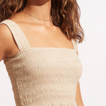 Faithful Mini Dress - Natural - Simply Beach UK