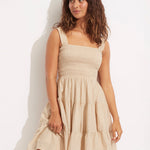 Faithful Mini Dress - Natural - Simply Beach UK