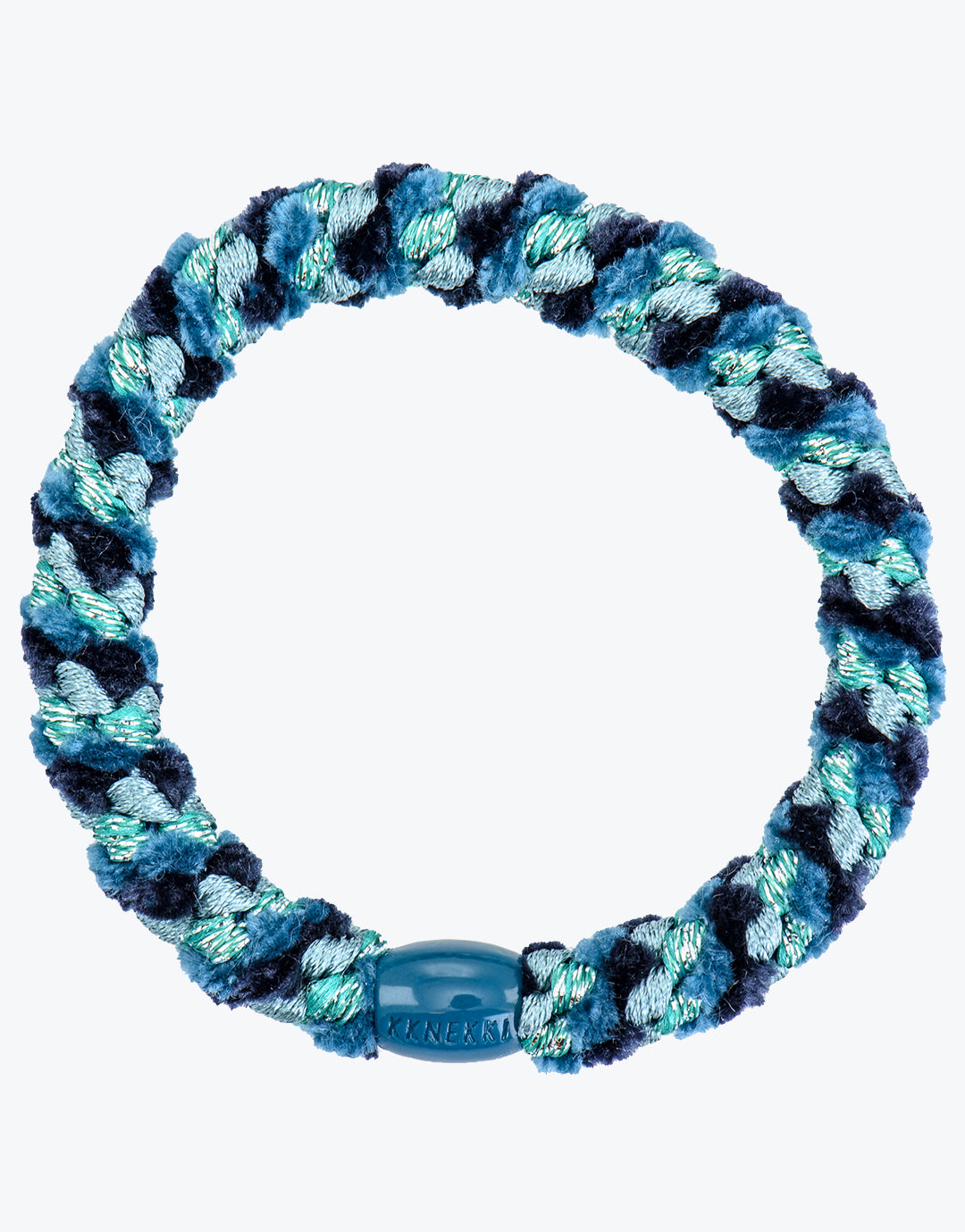 KKnekki Original Hair Tie - Navy Turkish Glitter - Simply Beach UK