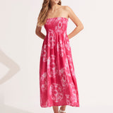 Tie Dye Skirt Dress - Rose Pink - Simply Beach UK