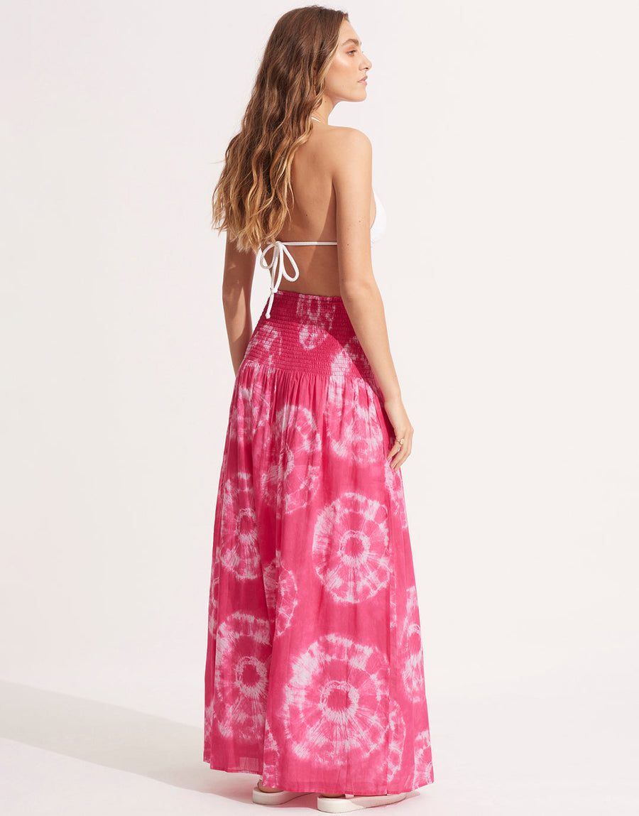 PINK TIE DYE DRESS main image 1