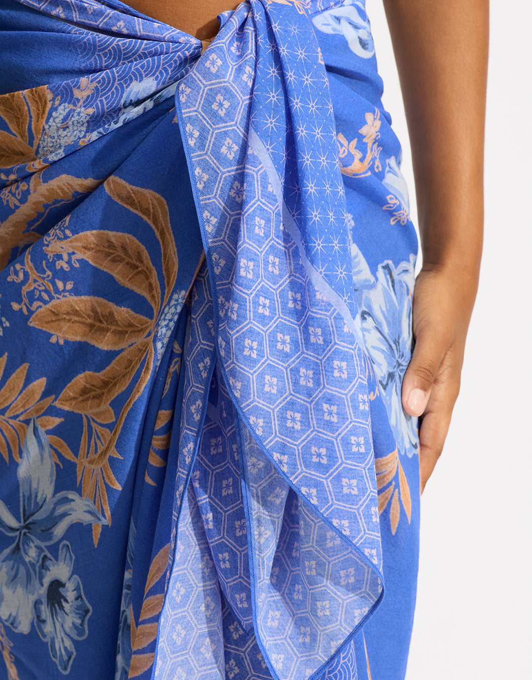 Eden Sarong - Azure - Simply Beach UK