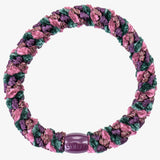 Original Hair Tie - Green and Bordeaux Stripe - Simply Beach UK