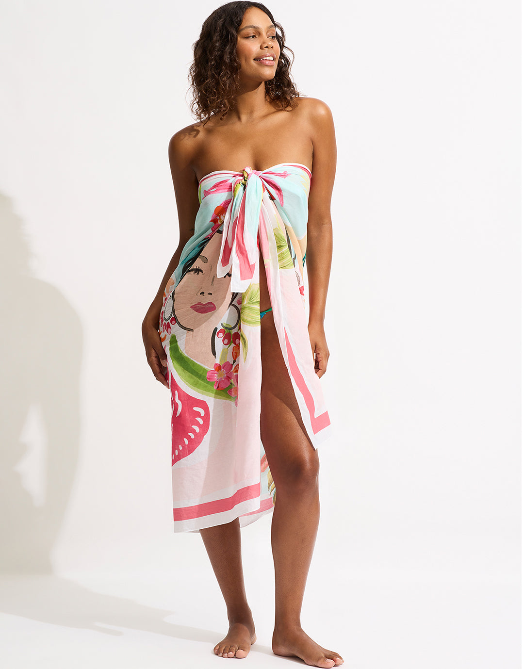 Tropica Sarong - Jade - Simply Beach UK