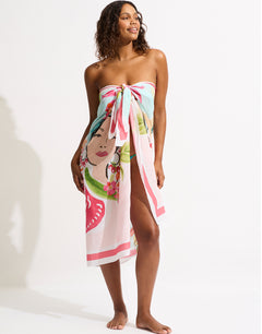 Tropica Sarong - Jade - Simply Beach UK