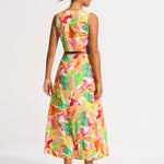 Wonderland Twist Front Maxi Dress - Fuchsia Rose - Simply Beach UK