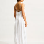 Broderie Maxi Dress - White - Simply Beach UK