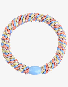 Kknekki Original Hair Tie - Peach Yellow and Blue - Simply Beach UK