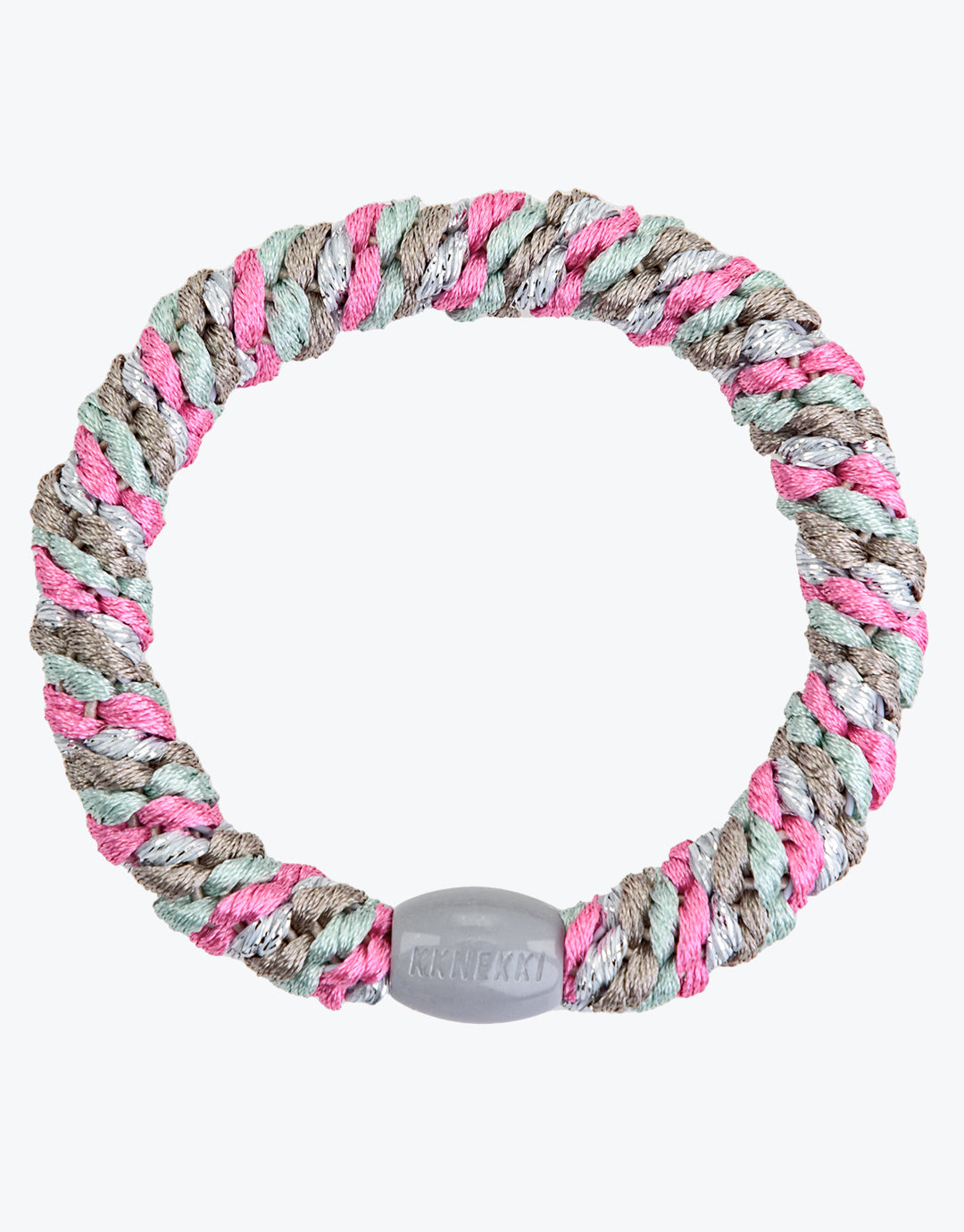 Original Hair Tie - Bubblegum Ice Blue Stripe - Simply Beach UK