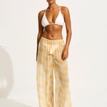 Kasbah Beach Pants - Ecru - Simply Beach UK