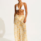 Kasbah Beach Pants - Ecru - Simply Beach UK