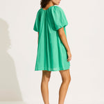 Mini Babydoll Beach Dress - Jade Green - Simply Beach UK