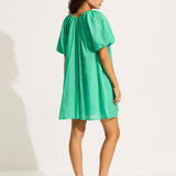 Mini Babydoll Beach Dress - Jade Green - Simply Beach UK