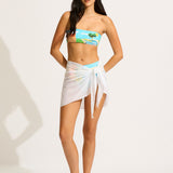 Mini Sarong - White