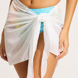 Mini Sarong - White