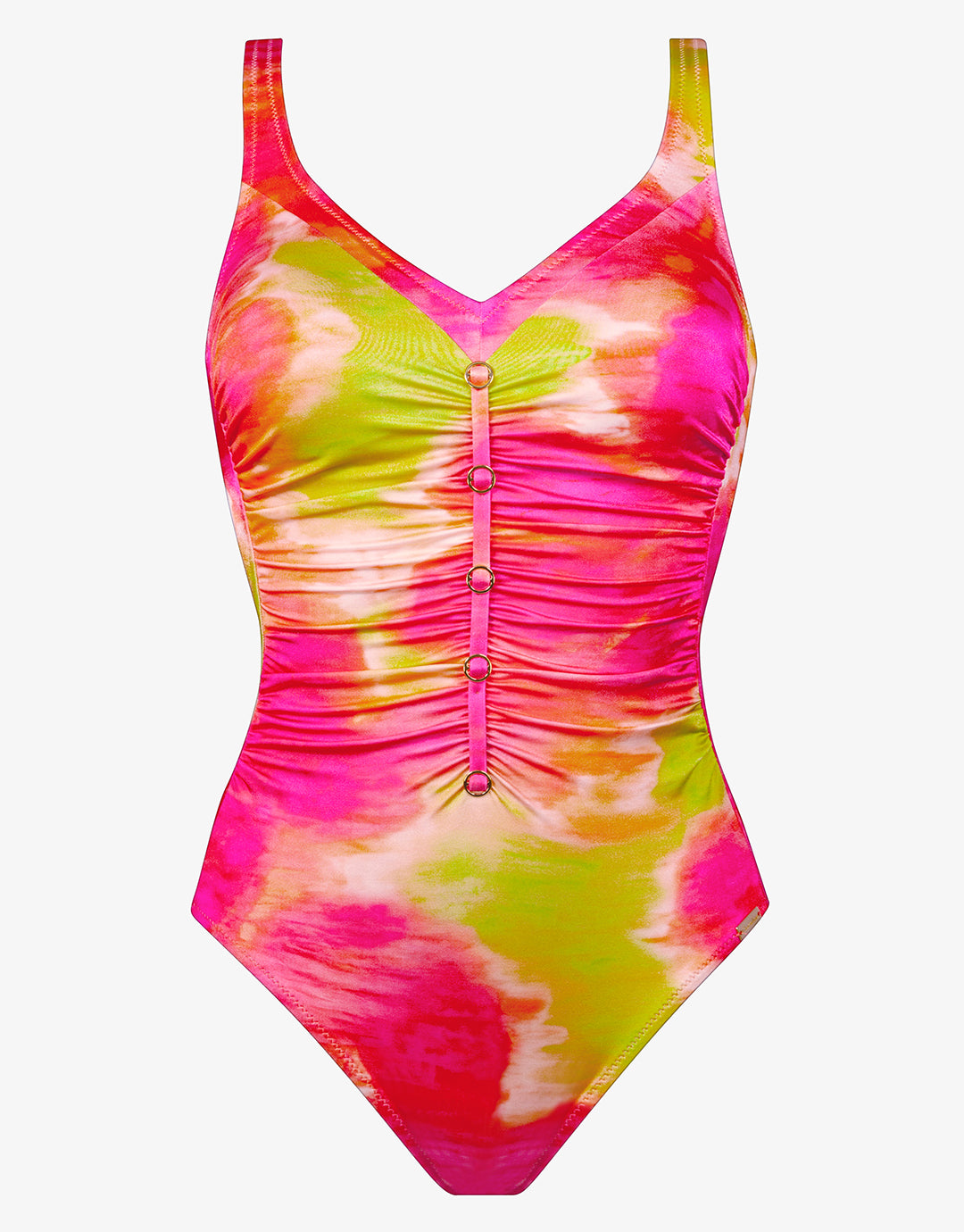 Pink Aqua Moulded Swimsuit - Pink Mix - Simply Beach UK