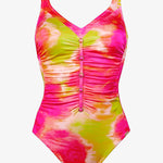 Pink Aqua Moulded Swimsuit - Pink Mix - Simply Beach UK