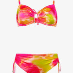 Pink Aqua Underwired Bikini Set - Pink Mix - Simply Beach UK