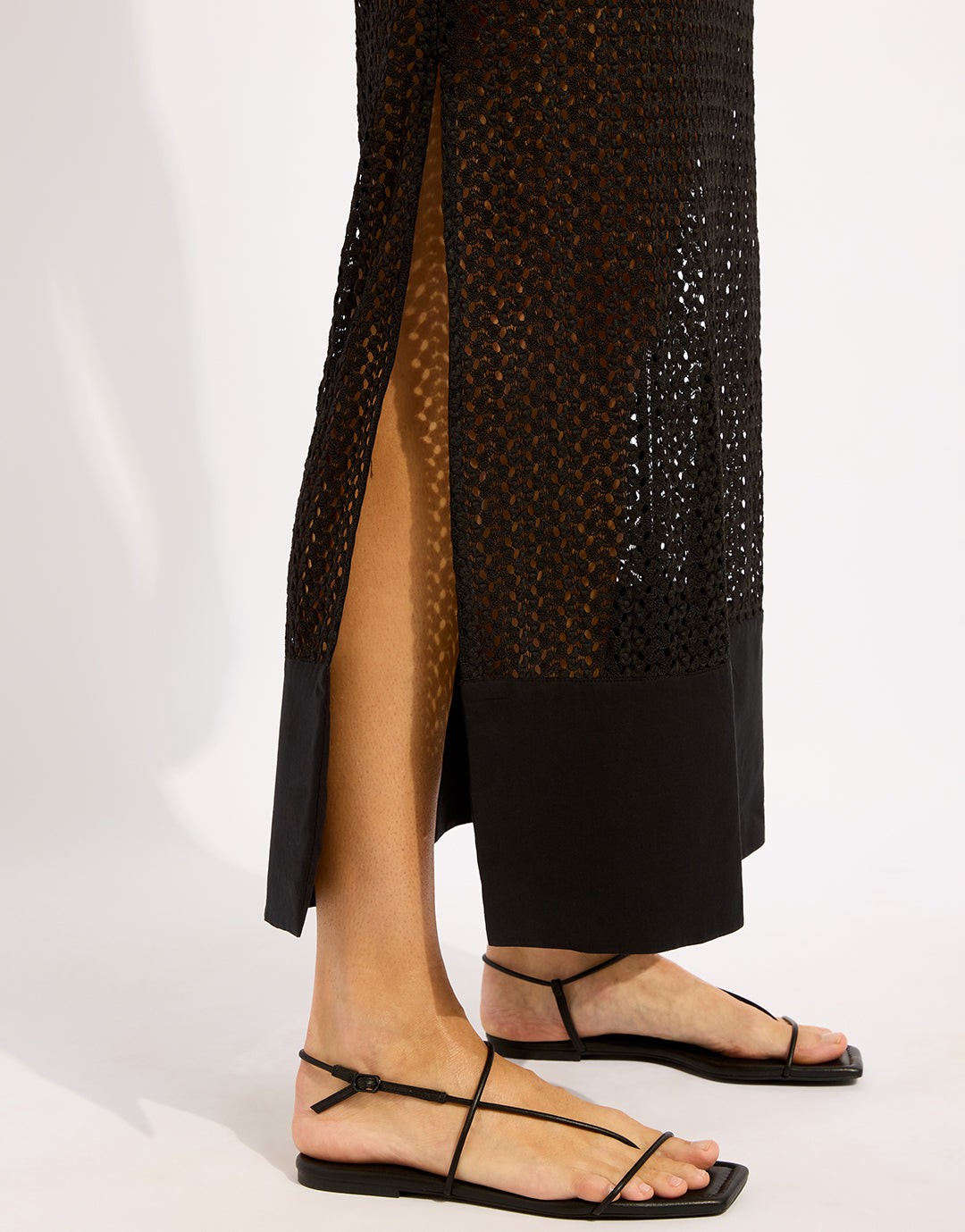 Beach Edit Maxi Tank Dress - Black - Simply Beach UK