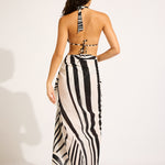 Coastline Sarong - Black - Simply Beach UK