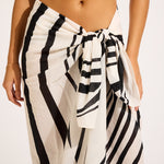 Coastline Sarong - Black - Simply Beach UK