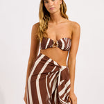 Seafolly Coastline Sarong - Cocoa - Simply Beach UK
