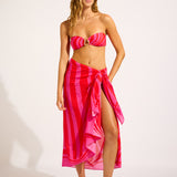 Coastline Sarong - Flame - Simply Beach UK
