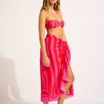 Coastline Sarong - Flame - Simply Beach UK