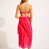 Coastline Sarong - Flame - Simply Beach UK