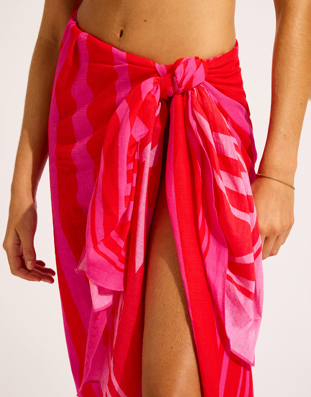 Coastline Sarong - Flame - Simply Beach UK