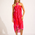 Coastline Sarong - Flame - Simply Beach UK