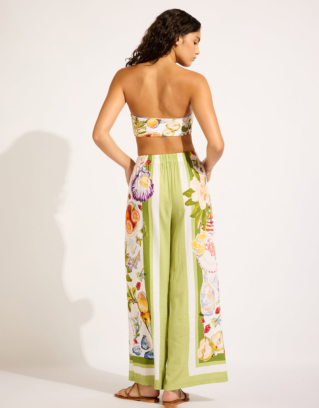 Riviera Coast Pant - Sage - Simply Beach UK