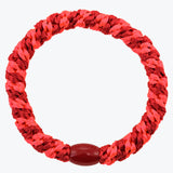 Original Hair Tie - Red Neon Pink Stripe - Simply Beach UK