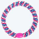 Original Hair Tie - Pink Blue and Ivory Stripe - Simply Beach UK