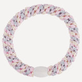 Original Hair Tie - Silver and Pink Glitter