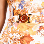 Exuberance Belted Swimsuit - Solar - Simply Beach UK