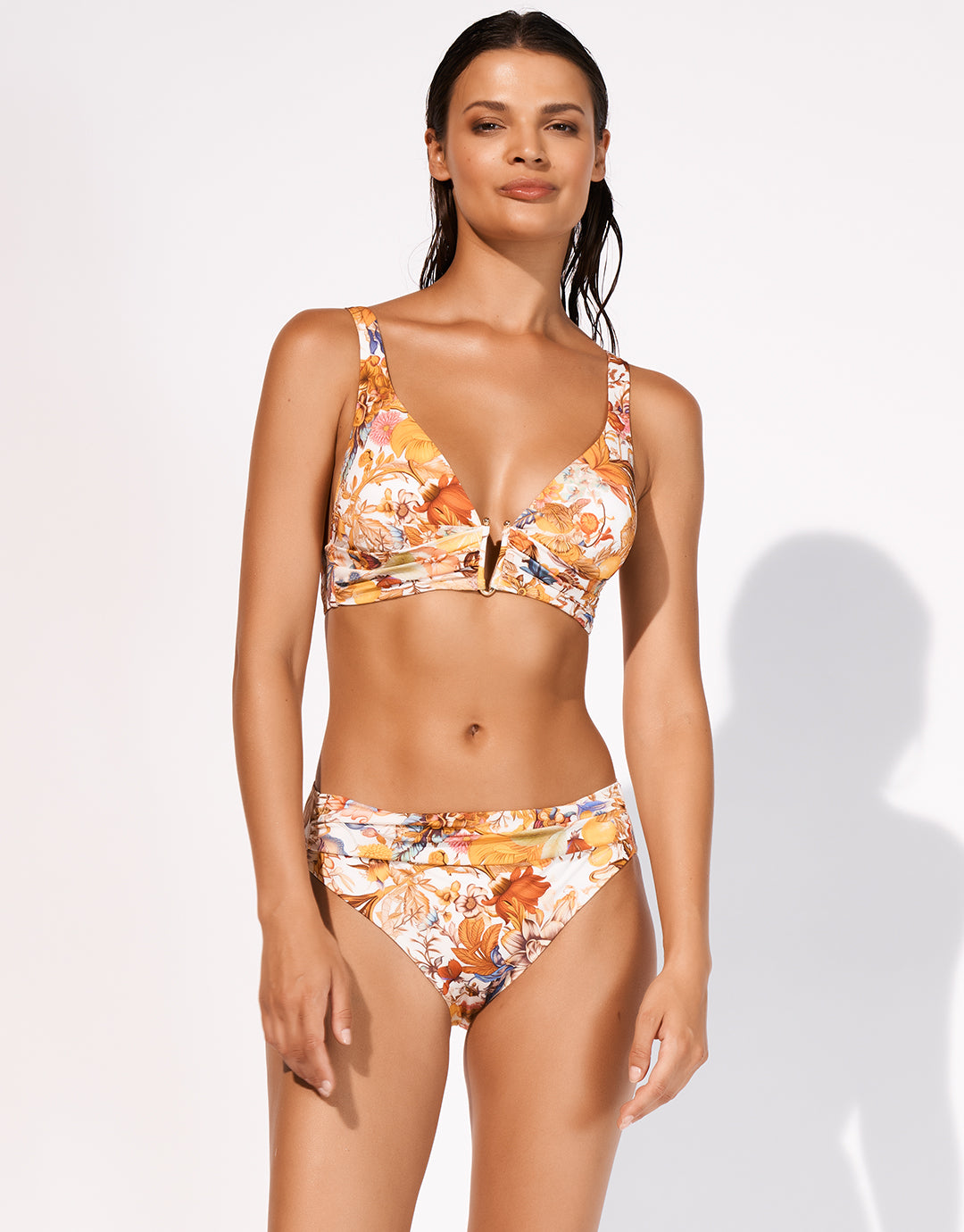 Exuberance Banded Bikini Top - Solar - Simply Beach UK