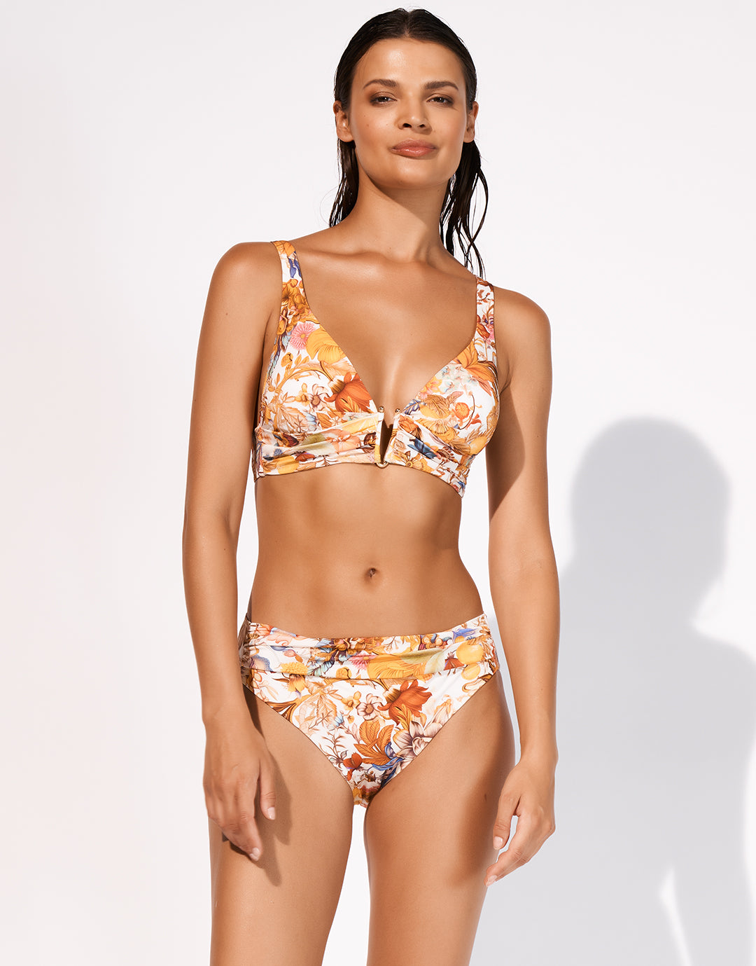 Exuberance Banded Bikini Pant - Solar - Simply Beach UK