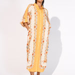 Exuberance Buttoned Maxi Shirt - Solar - Simply Beach UK