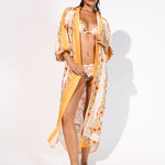 Exuberance Buttoned Maxi Shirt - Solar - Simply Beach UK