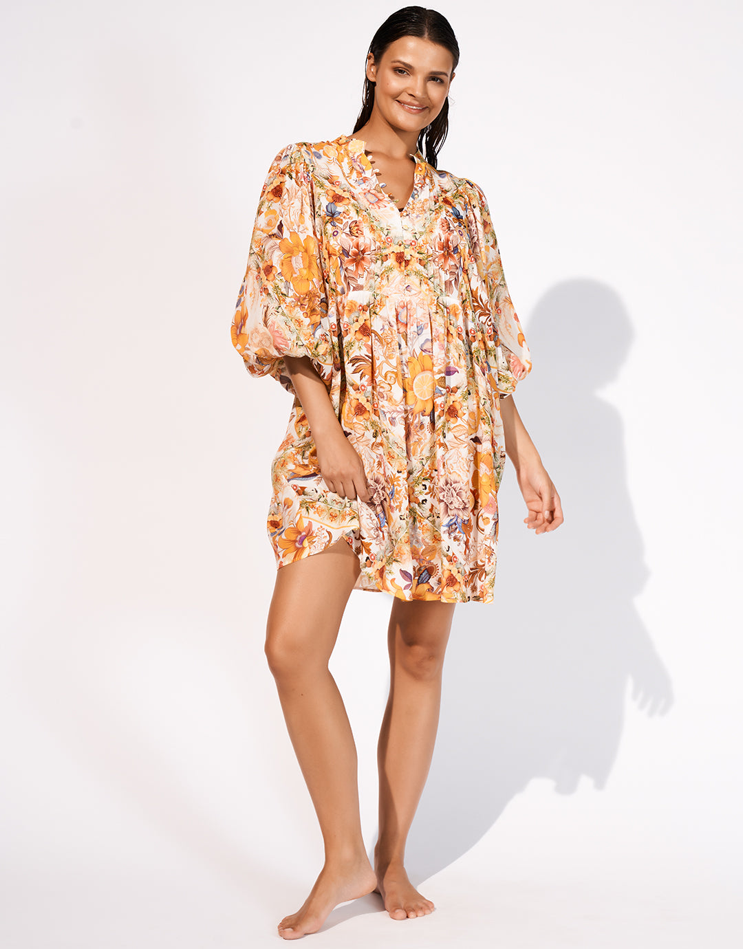 Exuberance Mini Beach Dress - Solar - Simply Beach UK