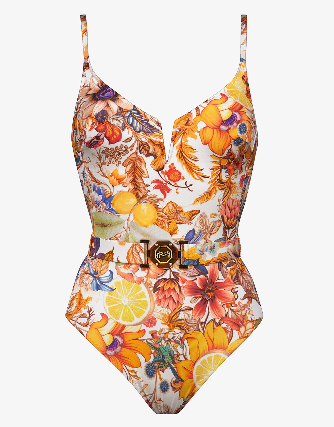 Exuberance Belted Swimsuit - Solar - Simply Beach UK
