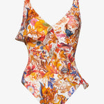 Exuberance Ruffle Swimsuit - Solar - Simply Beach UK