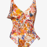 Exuberance Ruffle Swimsuit - Solar - Simply Beach UK
