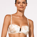 Ornation Bandeau Bikini Top - Canvas Sand - Simply Beach UK