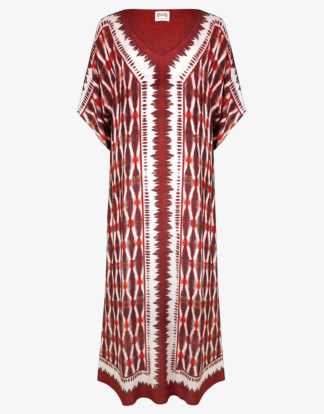 Sanguine Maxi Kaftan - Crimson - Simply Beach UK