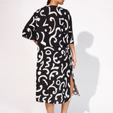 Monochroma Dress - Black and Tofu - Simply Beach UK