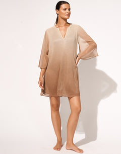 Ombre Metallic Tunic - Earth Gradient - Simply Beach UK