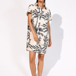 Legend Beach Shirt - Cream and Black - Simply Beach UK