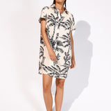 Legend Beach Shirt - Cream and Black - Simply Beach UK